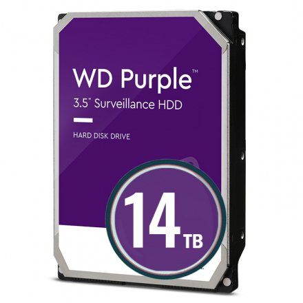 WD141PURP Dysk twardy Western Digital Purple 14TB do monitoringu