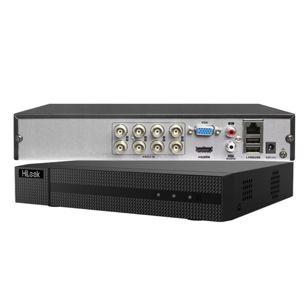 Rejestrator HiLook DVR-8CH-5MP frontem i tyłem