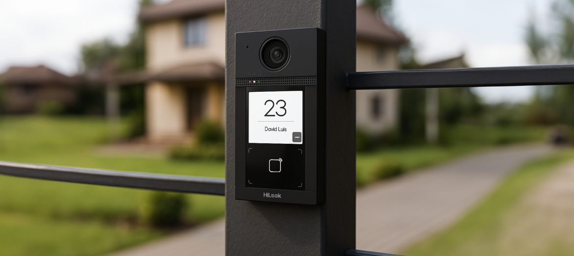 Wideodomofon HiLook IP-VIS-PRO panel zewnętrzny na bramie