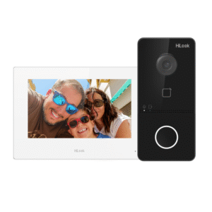 Wideodomofon HiLook IP-VIS-SLIM-W panel zewnętrzny i monitor