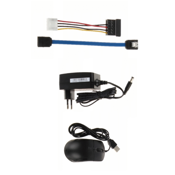 Rejestrator HiLook NVR-8CH-5MP akcesoria