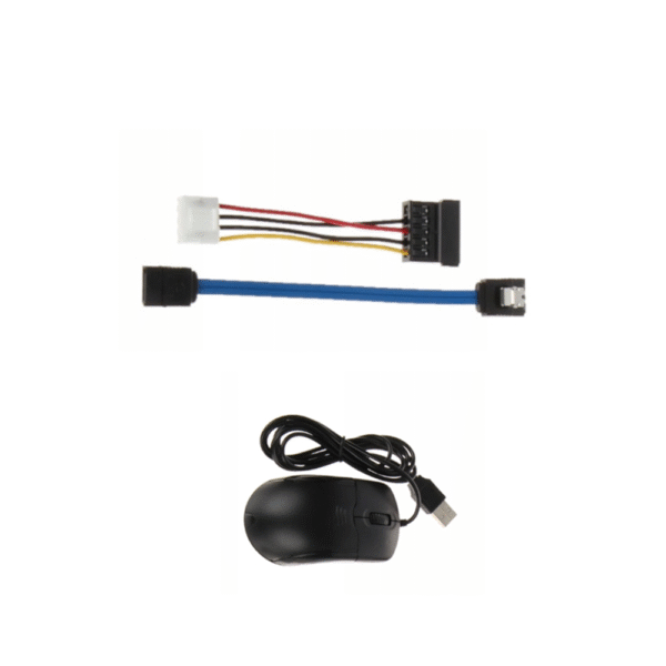 Rejestrator HiLook NVR-8CH-5MP/8P akcesoria do zestawu