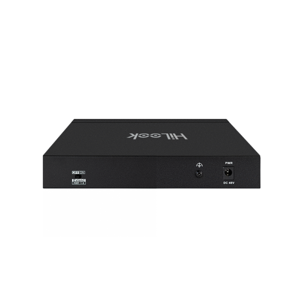 Switch PoE HiLook SW-06-POE w czarnym kolorze