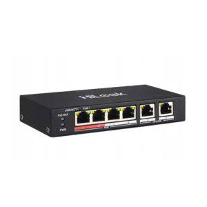 Porty w switchu PoE HiLook SW-06-POE