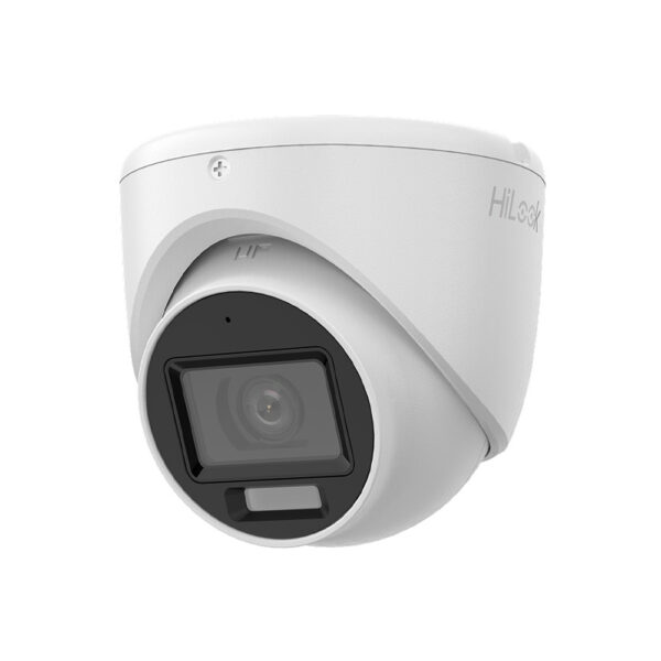 Kamera HiLook TVI-T8M-20DL przedstawiona z lewej strony