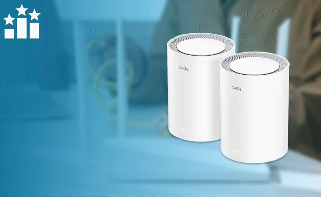 Biały router Wi-Fi do domu