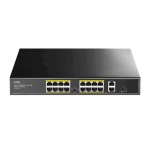 Switch Cudy FS1018PS1 wejścia