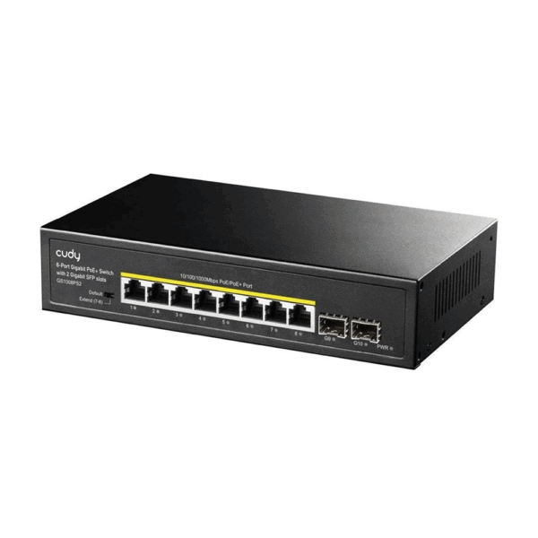 Switch Cudy GS1008PS2 porty