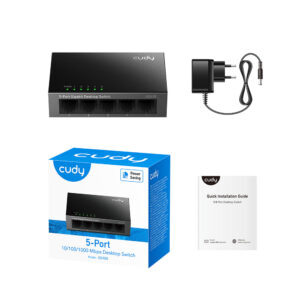 Switch Cudy GS105 zestaw