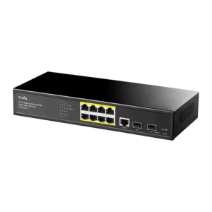 Switch Cudy GS2008PS2 skierowany w lewo