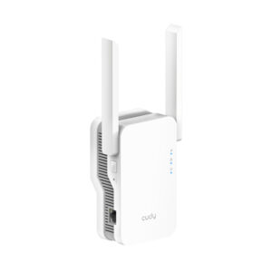 Wzmacniacz Wi-Fi Cudy RE1800 skierowany w prawo