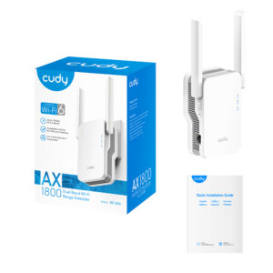 Wzmacniacz Wi-Fi Cudy RE1800 zestaw
