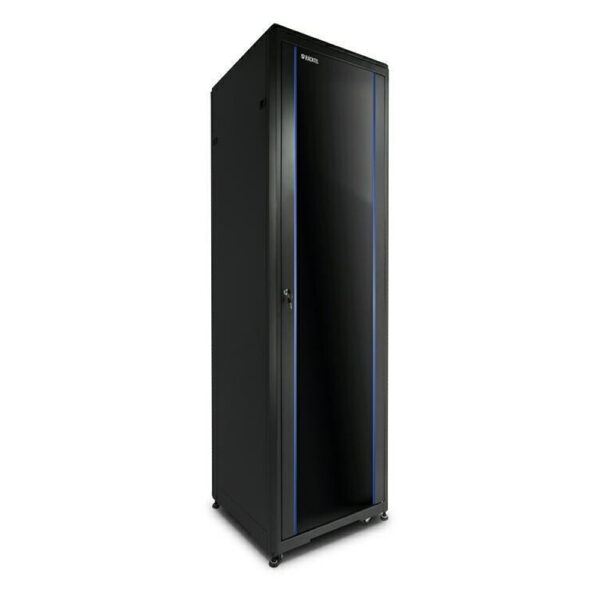 Szafa RACK 42U 600x1000 stojąca RL-6042SR zamknięta