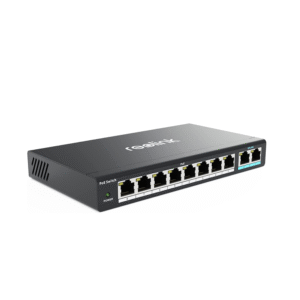 Switch PoE Reolink RLA-PS1 obrócony w lewo