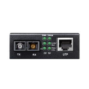 Moduł SFP Cudy SM100GSA-20 na białym tle