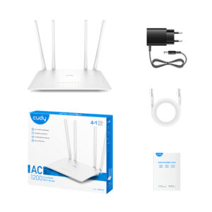 Router Wi-Fi Cudy WR1200 zestaw