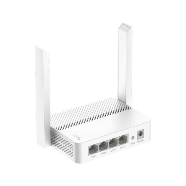 Router Cudy WR1200E skierowany w prawo