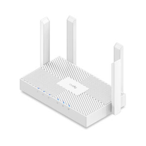 Router Cudy WR1300E skierowany w lewo