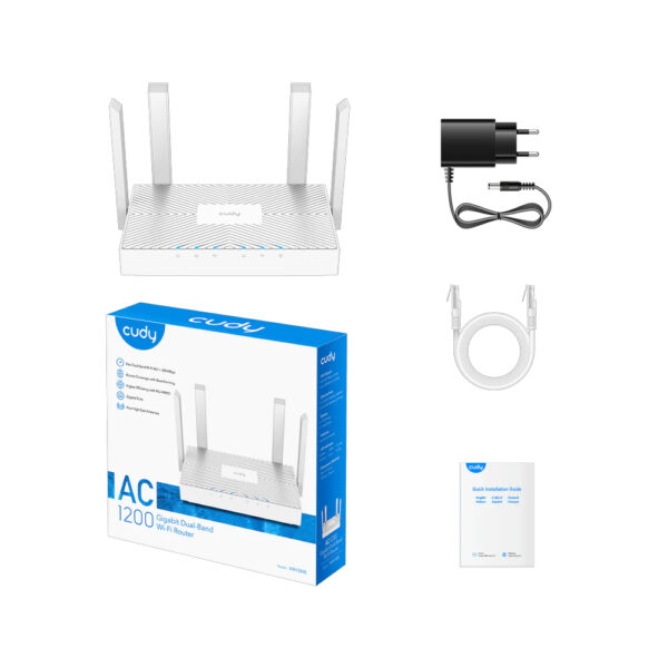 Router Cudy WR1300E akcesoria