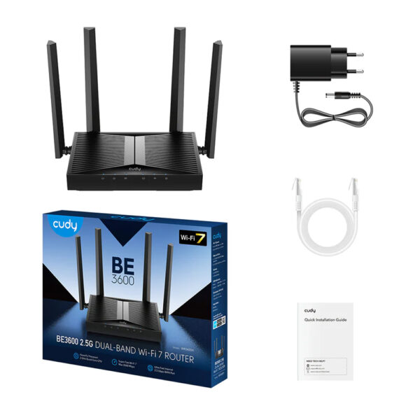 Router Cudy WR3600H zestaw