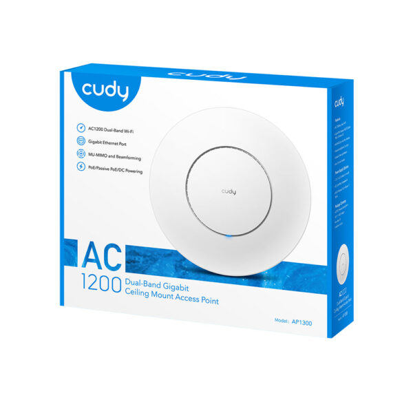 Punkt dostępowy Cudy AP1300P w pudełku