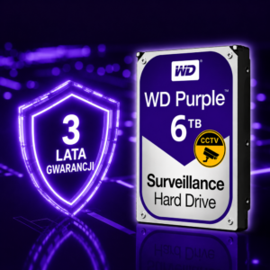 Dysk WD Purple 6TB 3 lata gwarancji WD Purple WD60PURZ