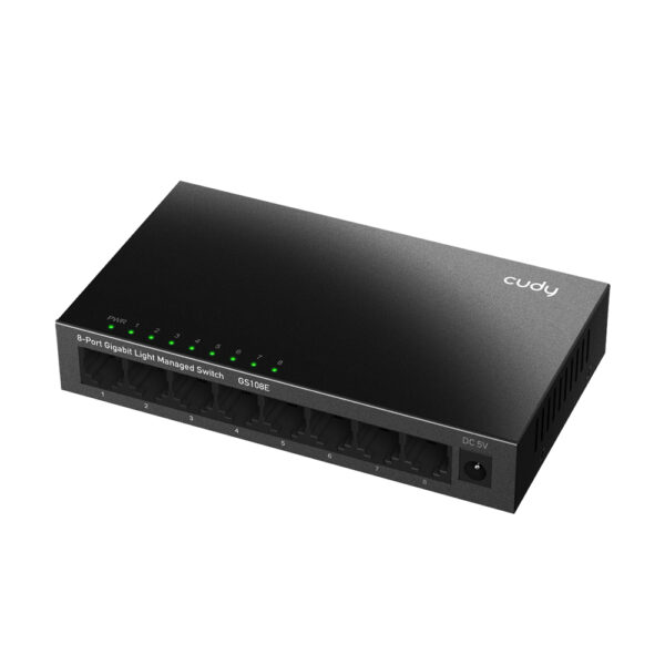 Switch Cudy GS108E na białym tle