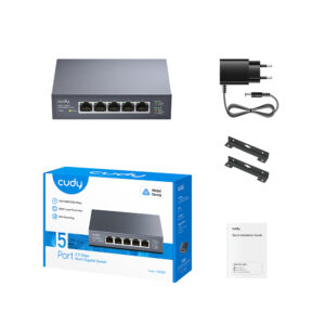 Switch Cudy HS105 zestaw