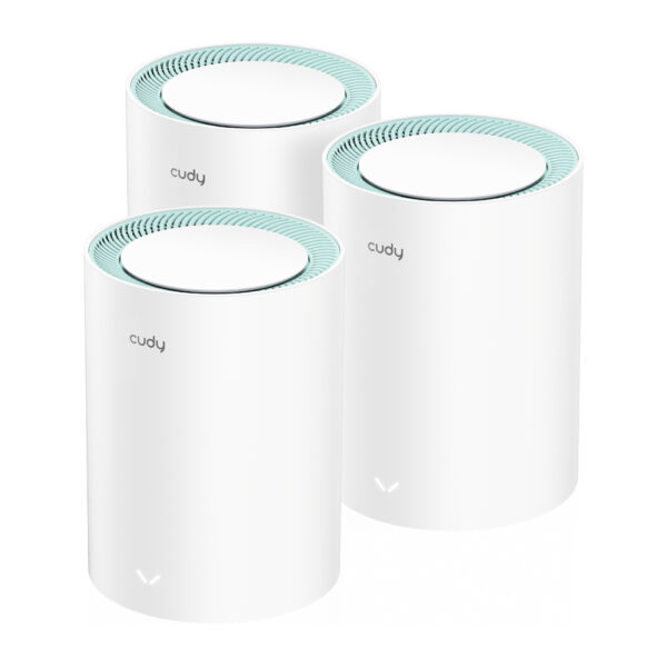 Router Cudy M1300 (3-Pack) na białym tle