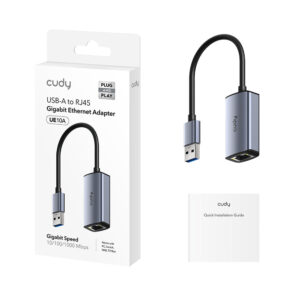 Adapter USB-A Cudy UE10A zestaw