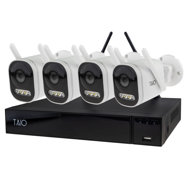 Zestaw monitoringu WiFi Taio 4 kamery i rejestrator