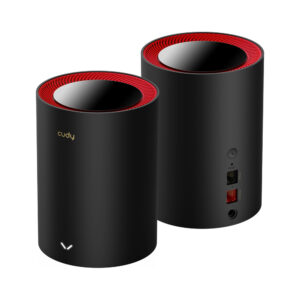 Router Cudy M3000 (2-pack) na biały tle