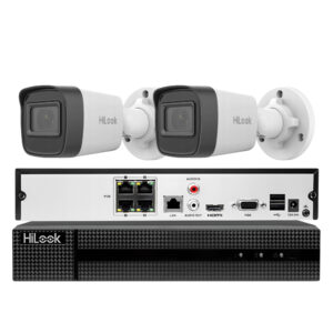 Zestaw monitoringu IP PoE HiLook 2 kamery 4MPx