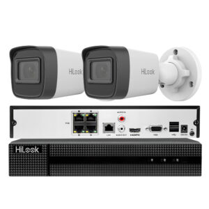 Zestaw monitoringu IP PoE HiLook 2 kamery 2MPx IPCAM-B2-P