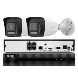 Zestaw monitoringu IP PoE HiLook 2 kamery 6MPx IPCAM-B6-30DL