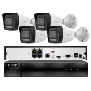 Zestaw monitoringu IP PoE HiLook 4 kamery 6MPx IPCAM-B6-30DL