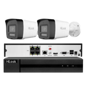 Zestaw monitoringu IP PoE HiLook 2 kamery 8MPx IPCAM-B8-30DL