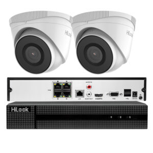 Zestaw monitoringu IP PoE HiLook 2 kamery 2MPx