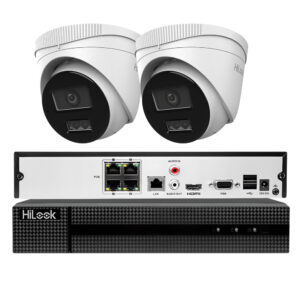 Zestaw monitoringu IP PoE HiLook 2 kamery 6MPx