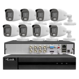 Zestaw monitoringu analogowy HiLook 8 kamer 5MPx