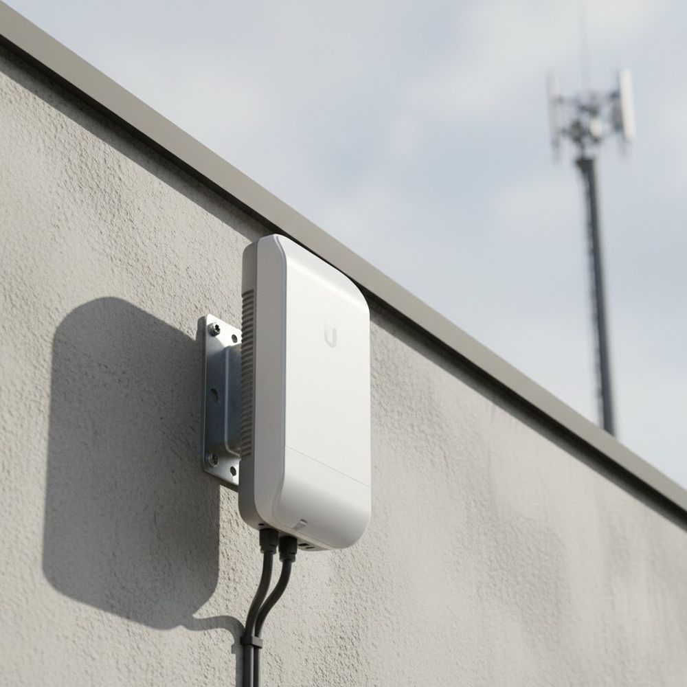 LOCOM5 UBIQUITI - Nanostation 5GHz, 1x RJ45 100Mbs, 13dBi-4