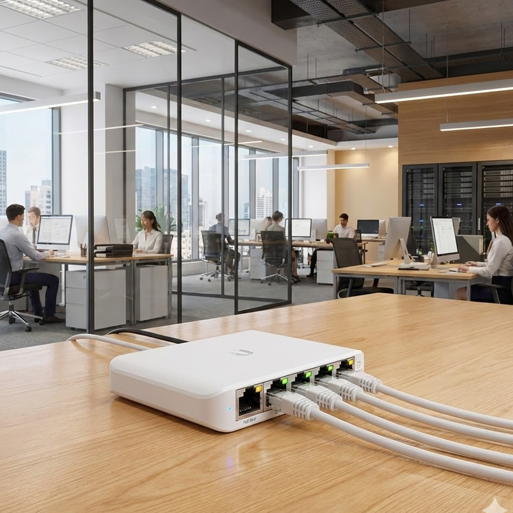 USW-FLEX-MINI Switch UniFi 5-portowy Ubiquiti-3