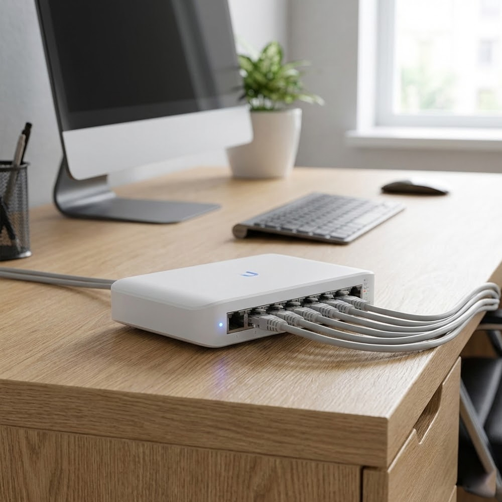 USW-LITE-8-POE Switch zarządzalny PoE Ethernet Ubiquiti-5