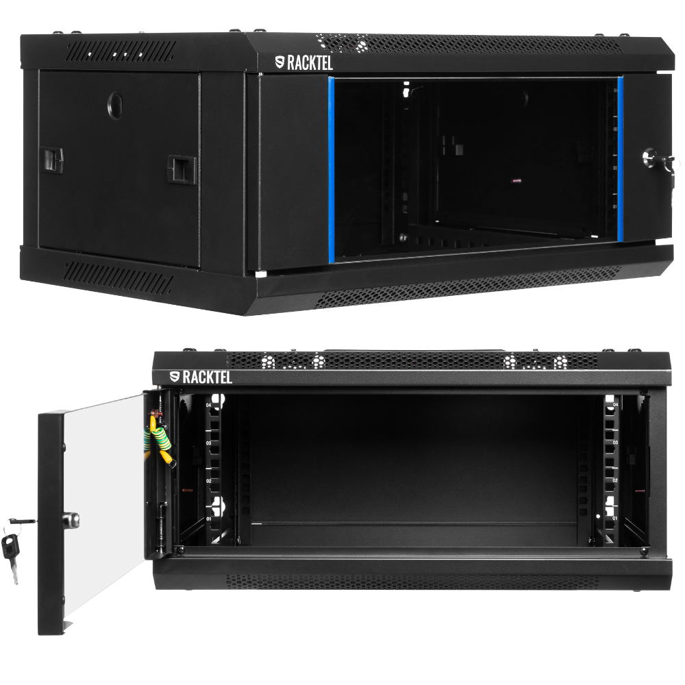Szafa-rack-RL-4504WRE-skosem-przodem Szafa Rack RL-4504WRE główne zdjęcie z dwóch perspektyw