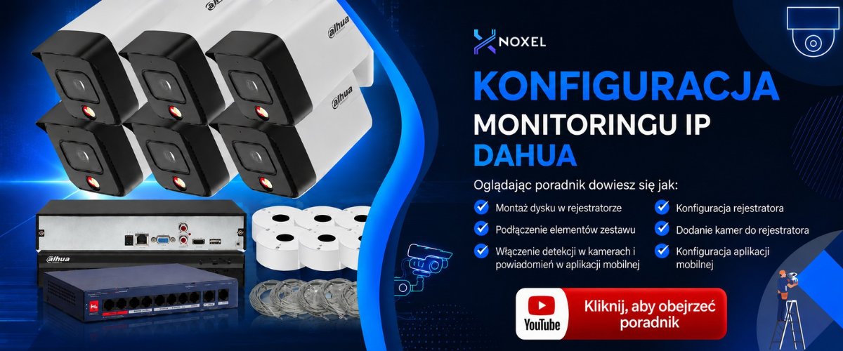 Zestaw do monitoringu IP Dahua konfiguracja