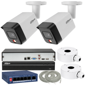 Zestaw monitoringu Dahua 2 kamery 6MPx do domu