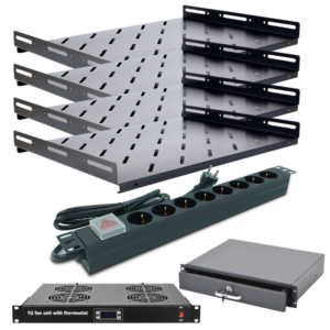 Zestaw akcesoriów rack do szafy rack