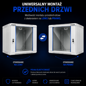 Szafa rack 6U 19 cali szafa serwerowa szafa teletechniczna