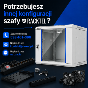 szafa rack szara RL-4504WRE-G wycena dodatkowych akcesorii rack