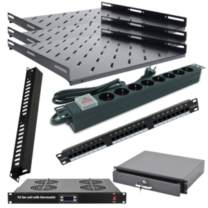 Szafa Rack 18U 600x600 Racktel RL-6818SR akcesoria rack